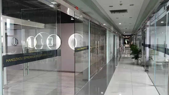 Usine En Gros Rectangulaire Sans Cadre Argent LED Mur Plancher Debout Pleine Longueur Du Corps Salon Smart Touch Miroir avec Lumières